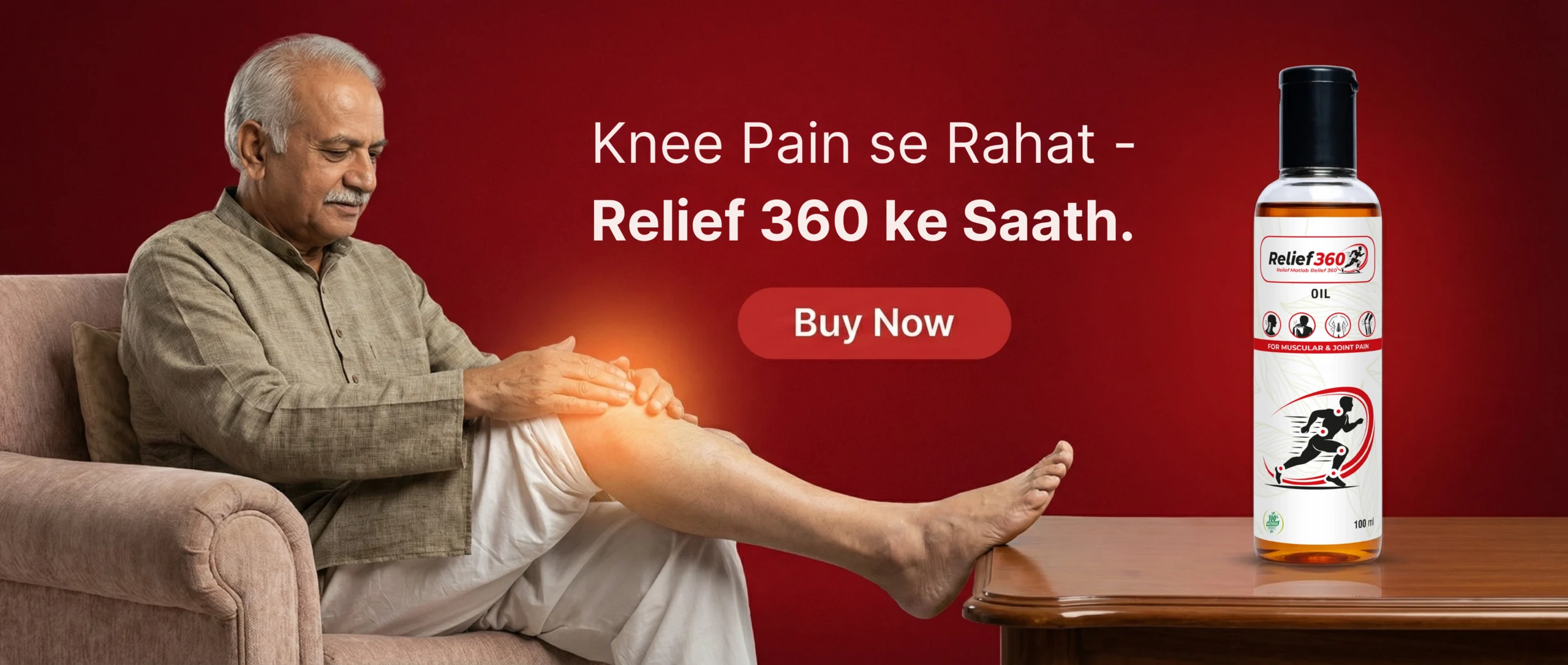 Knee+Pain+se+Rahat+-+Relief+360+ke+Saath.